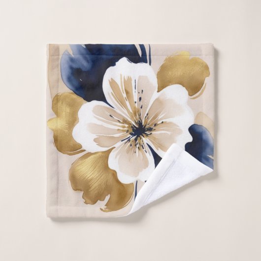 Abstrakt Badhandtuch Set (Waschlappen)