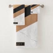Abstrakt Badhandtuch Set (Insitu)