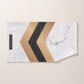 Abstrakt Badhandtuch Set (Handtuch)