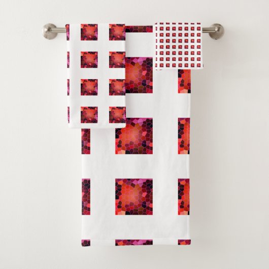 Abstrakt Badhandtuch Set (Insitu)