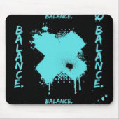Abstrakt Balance Grafik-Mauspad - Modern Mousepad (Vorne)