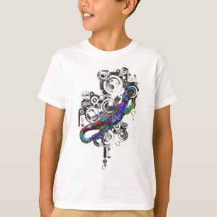 Abstrakt BALI Gecko T-Shirt