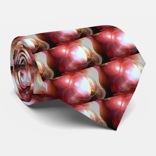 Abstrakt Ball Krawatte (Gerollt)