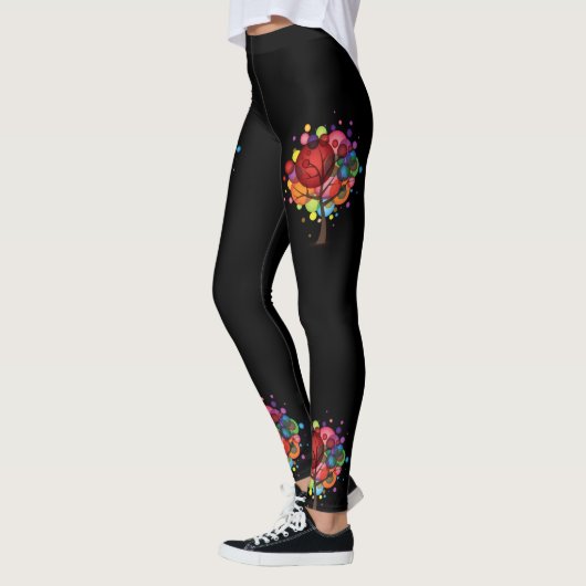 Abstrakt Balloon Tree Leggings (Links)