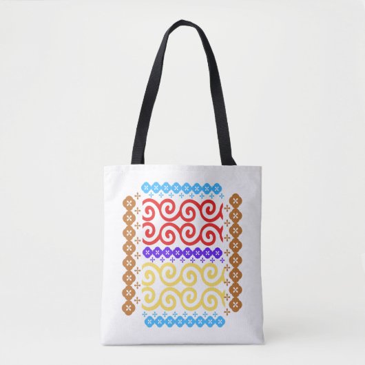Abstrakt Batik2 Tasche (Vorderseite)