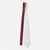 Abstrakt Batik Mens Fashion Necktie Krawatte (Rückseite)