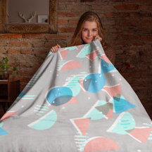 Abstrakt Bauhaus Halbkreise Mod Pop Art Muster