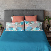 Abstrakt Bauhaus Halbkreise Mod Pop Art Muster Kissenbezug