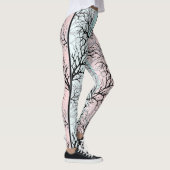 Abstrakt, Bäume Leggings (Rechts)