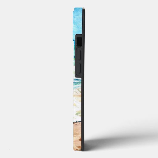 Abstrakt Beach Art Case-Mate iPhone Hülle (Rückseite / Links)
