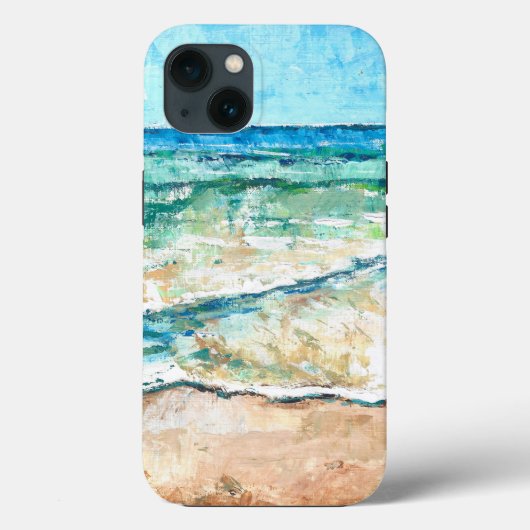 Abstrakt Beach Art Case-Mate iPhone Hülle (Rückseite)