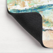Abstrakt Beach Art Mousepad (Ecke)