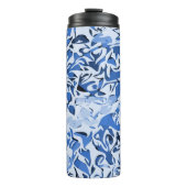 Abstrakt Beach Inspiriert THERMALTUMBLER Thermosbecher (Vorderseite)