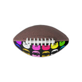Abstrakt Beards Mini Football (Vorderseite)