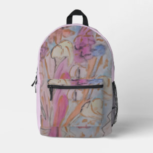 Abstrakt Bedruckter Rucksack