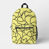 Abstrakt Bedruckter Rucksack (Vorderseite)