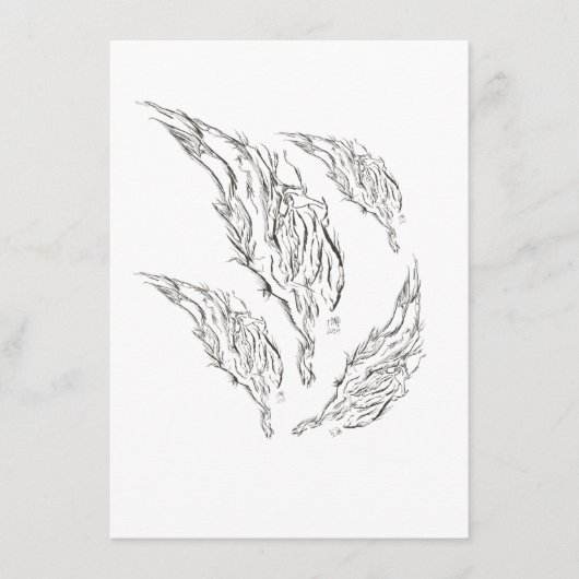 abstrakt begleitkarte (Vorderseite)