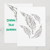 abstrakt begleitkarte (Vorne/Hinten)