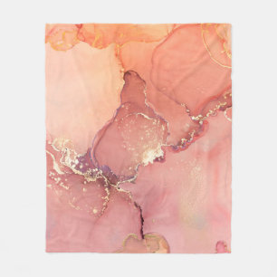 Abstrakt-beige, braune Tapete. Mischung Fleecedecke