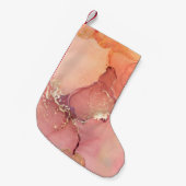 Abstrakt-beige, braune Tapete. Mischung Kleiner Weihnachtsstrumpf (Vorderansicht (hängend))