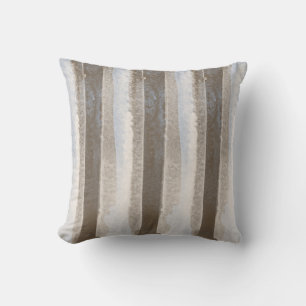 Abstrakt Beige Brown Tan Modern Kissen
