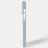 Abstrakt Beige Light Blue Fraktal Kunstgalerie Case-Mate iPhone Hülle (Rückseite / Links)