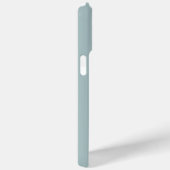 Abstrakt Beige Light Blue Fraktal Kunstgalerie Case-Mate iPhone Hülle (Rückseite / Rechts)