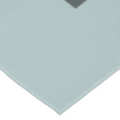 Abstrakt Beige Light Blue Fraktal Kunstgalerie Tischdecke (Schrägansicht)