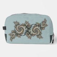 Abstrakt Beige Light Blue Fraktal Kunstgalerie