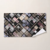 Abstrakt, beige, schwarz badhandtuch set (Handtuch)