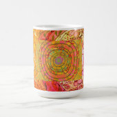 Abstrakt beleuchtet kaffeetasse (Mittel)