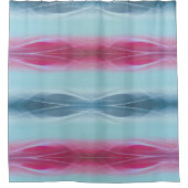 Abstrakt Bicolor Duschvorhang (Vorderseite)