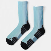 Abstrakt Bicolor Socken (Links)