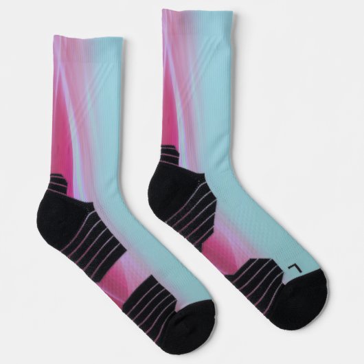 Abstrakt Bicolor Socken (Rechts)