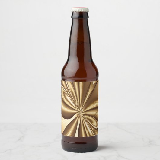 Abstrakt Bierflaschenetikett (Vorderseite)