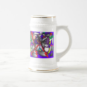 ABSTRAKT BIERGLAS