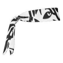 Abstrakt Black Tribal Wolf