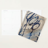 Abstrakt Blau Grau Beige Planer (Anzeige)