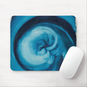 Abstrakt Blau I Georgia O'Keeffe Mousepad