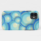 Abstrakt blau in grün Case-Mate iPhone hülle (Rückseite (Horizontal))