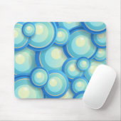 Abstrakt blau in grün mousepad (Mit Mouse)