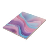 Abstrakt, blau, rosa, Lila texturiert Fliese (Seite)