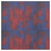 Abstrakt Blau/Rot Stoff (Nahaufnahme)
