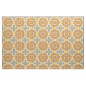 Abstrakt Blau und Gelb - Geometrisch Stoff (Fat Quarter (45,7 x 55,9 cm))