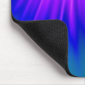 Abstrakt Blau und Rosa Mousepad (Ecke)