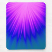 Abstrakt Blau und Rosa Mousepad (Vorne)