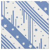 Abstrakt Blau und Weiß Stoff (Nahaufnahme)