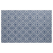 Abstrakt-blaues geometrisches Design Stoff (Fat Quarter (45,7 x 55,9 cm))