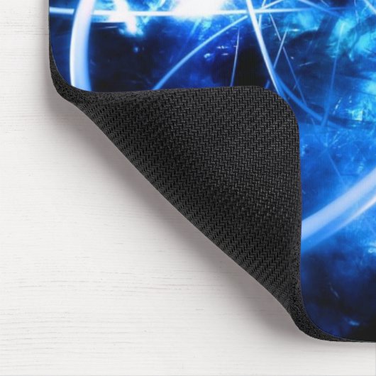 Abstrakt-Blaues Mousepad (Ecke)