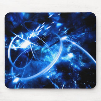 Abstrakt-Blaues Mousepad